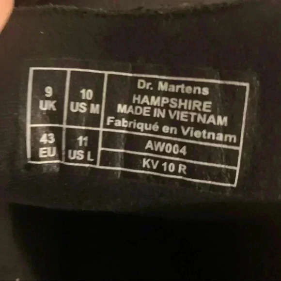 Like New Dr. Martens Industrial Work Shoes